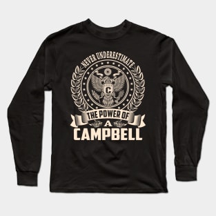 CAMPBELL Long Sleeve T-Shirt